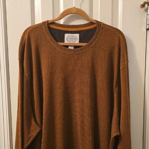 ST. JOHN'S BAY Brown Long Sleeve Top
